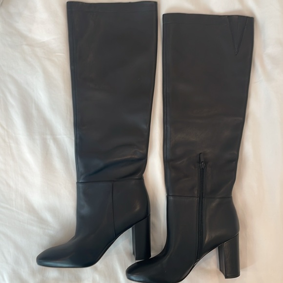 Vince "Bexley" leather knee boots - Black Leather- Size 8 - Picture 4 of 5